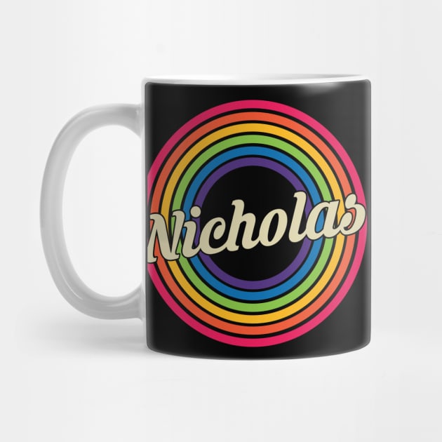 Nicholas - Retro Rainbow Style by MaydenArt
